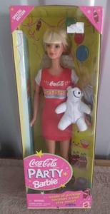 lot 130 image: Coca Cola Party Barbie with Accessories