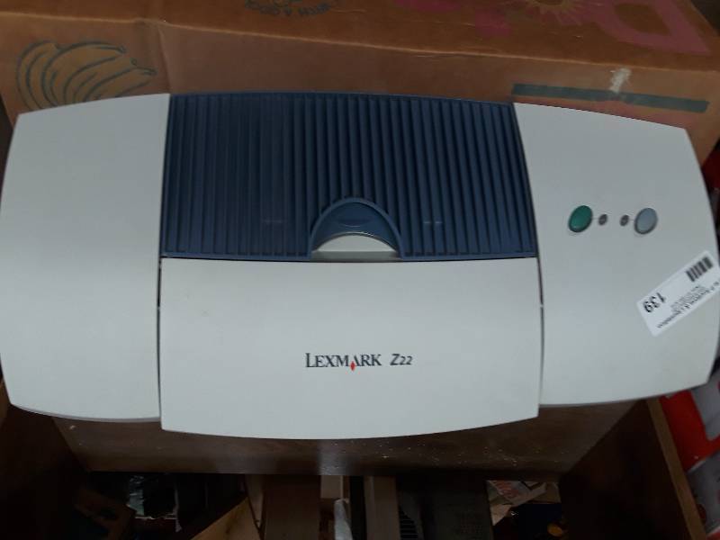 lot 139 image: Texmark printer and cannon printer...