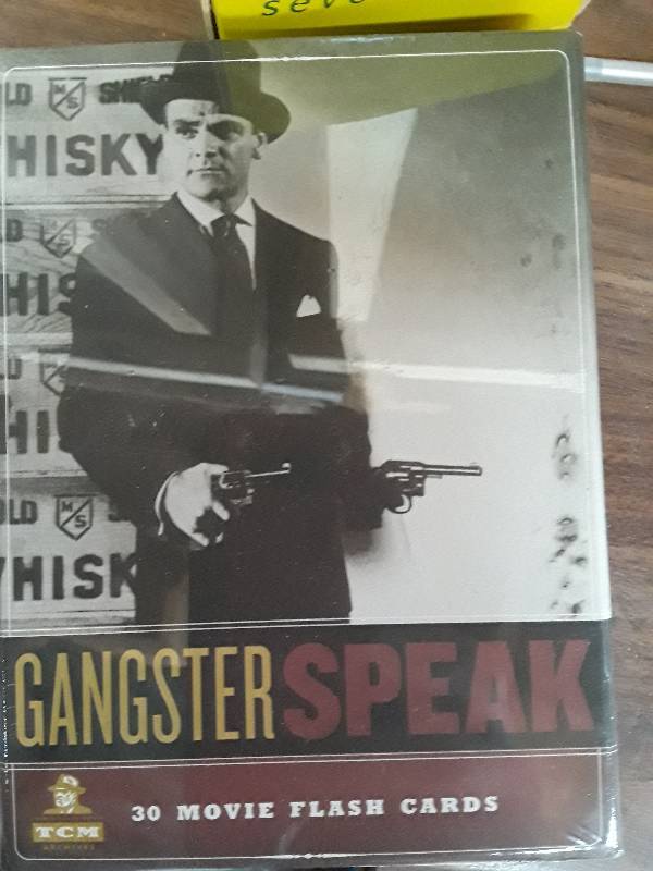 lot 151 image: Gangster speak flash cards  ( cont...