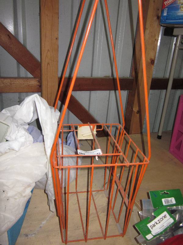 lot 43 image: Tennis ball basket...