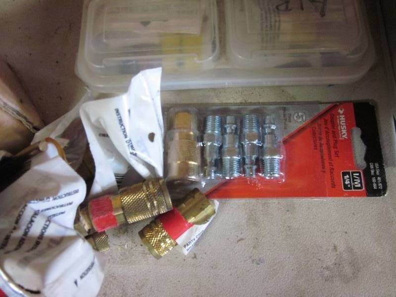 lot 64 image: 8 brass air coupler #L20B new, 2 A-...
