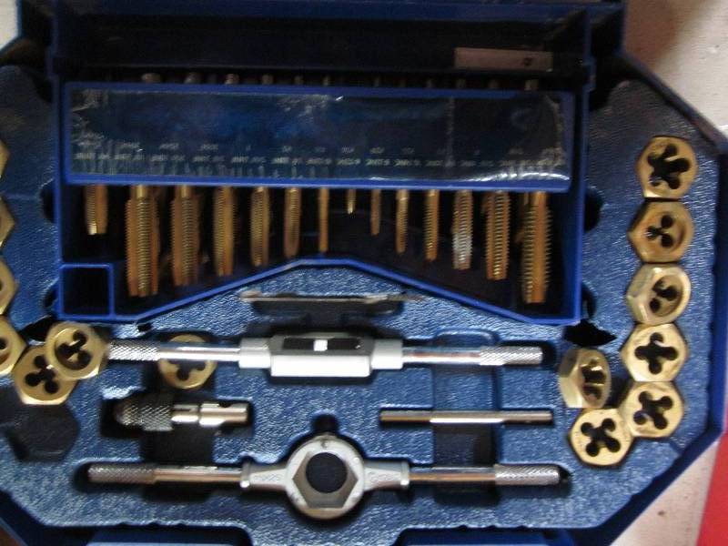 lot 62 image: Kobolt tap and die in drill 46 piec...