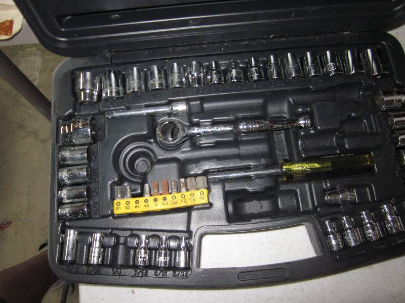 lot 71 image: Stanley ratchet set 14 metrics, 1...