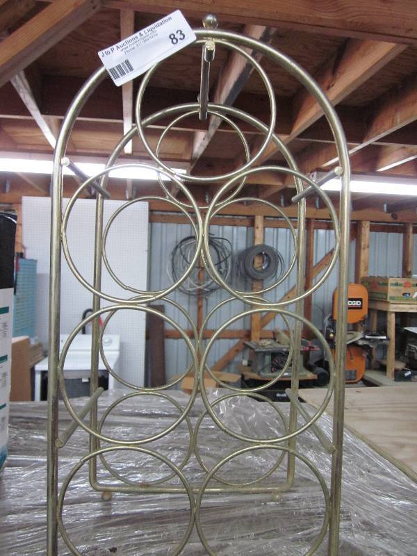 lot 83 image: Wine rack...
