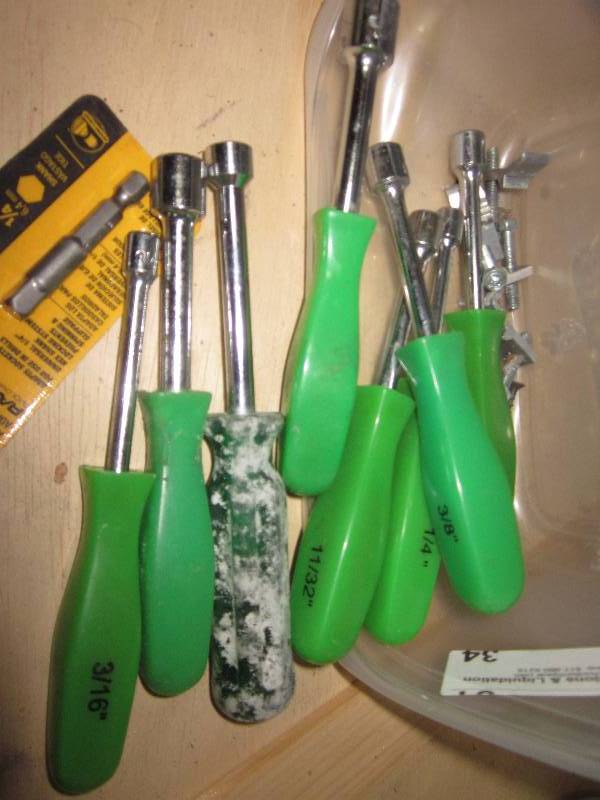 lot 34 image: Nut driver-316-14 x 7   -   14 ...
