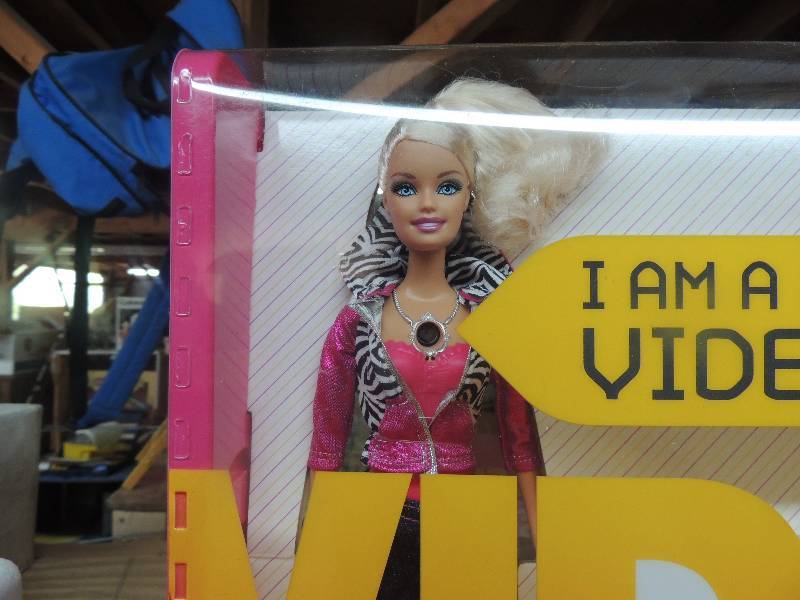 lot 243 image: Barbie video girl LCD screen real t...
