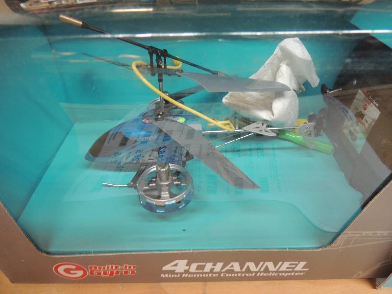 lot 245 image: Z series blue 2008 flying helicopte...