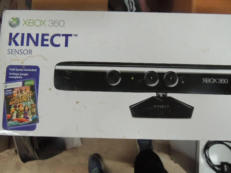 lot 250 image: XBOX 360 kinect sensor NIB...