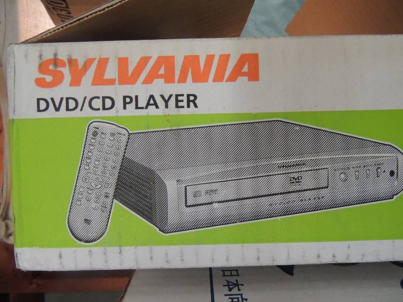 lot 172 image: Sylvania DVD player with remote...
