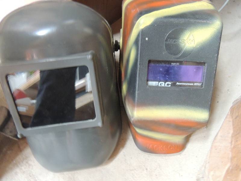 lot 241 image: WQC Jackson welder Mask and Fiber m...