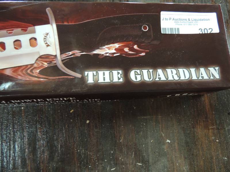 lot 302 image: Frost- the guardian 17 12 bowie kn...