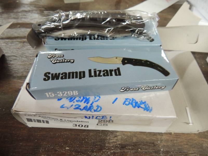 lot 308 image: Knife (s)- swamp lizard by frostRed...