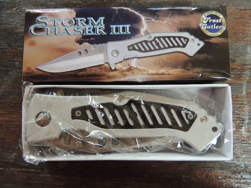 lot 318 image: FROST Knife (s)- 1972 Storm chaser III by...