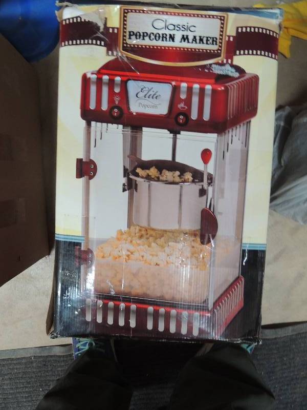 lot 339 image: classic popcorn popper...