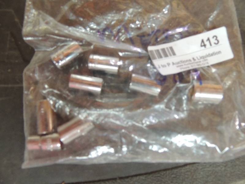 lot 413 image: metric sockets...