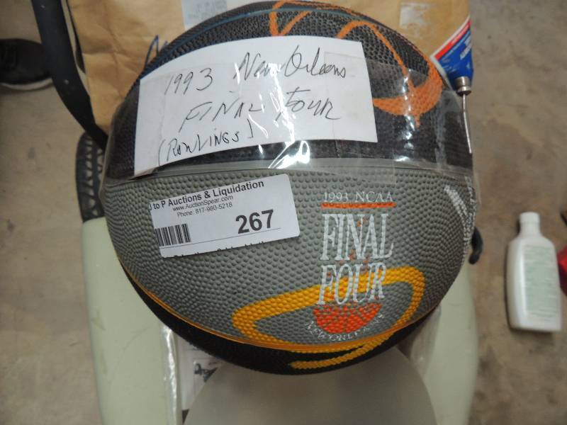 lot 267 image: 1993  FINAL 4 - NCAA  - New Orleans RAWLINGS Basketball...