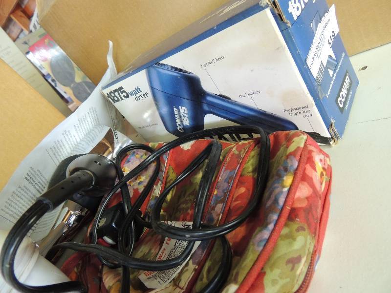 lot 519 image: Conair hair dryer...