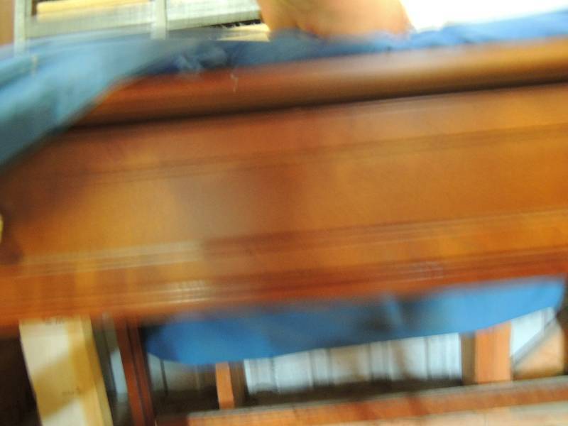 lot 562 image: 2 drawer desk...