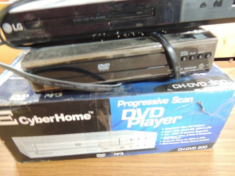 lot 625 image: DVD PLAYERS X3 LG CAMER ( NOT TEST...