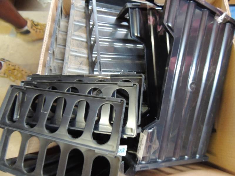 lot 639 image: LETTER TRAYS - 3 BOXES OF ...
