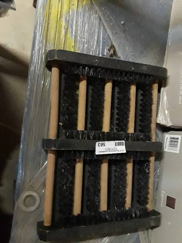 lot 563 image: Boot cleaner scraper...