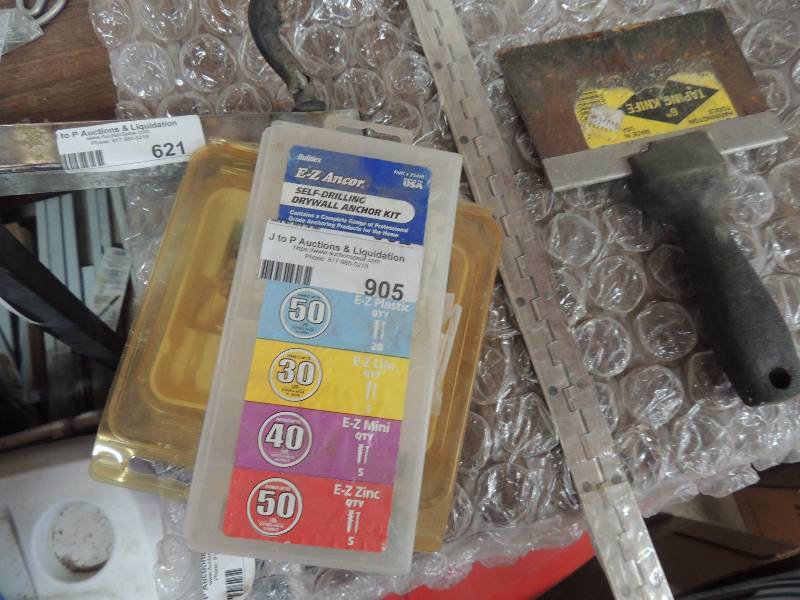 lot 905 image: ez anchor kit self drilling,-1x tap...