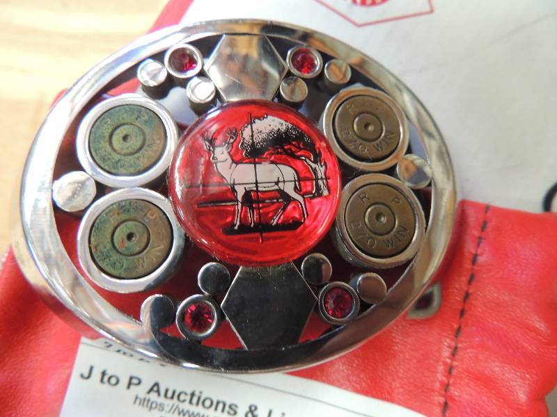 lot 962 image: Belt buckel 40 winchester...