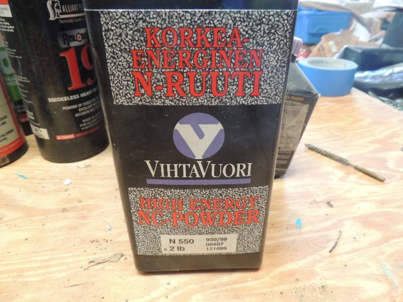 lot 968 image: high p power NC powder H1550 x 4, ...
