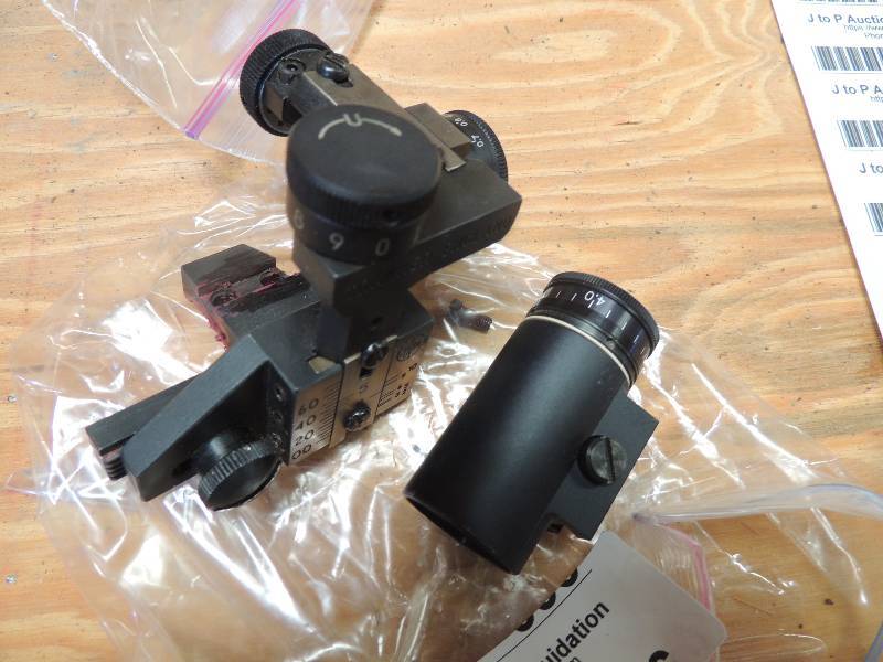 lot 996 image: scope components...