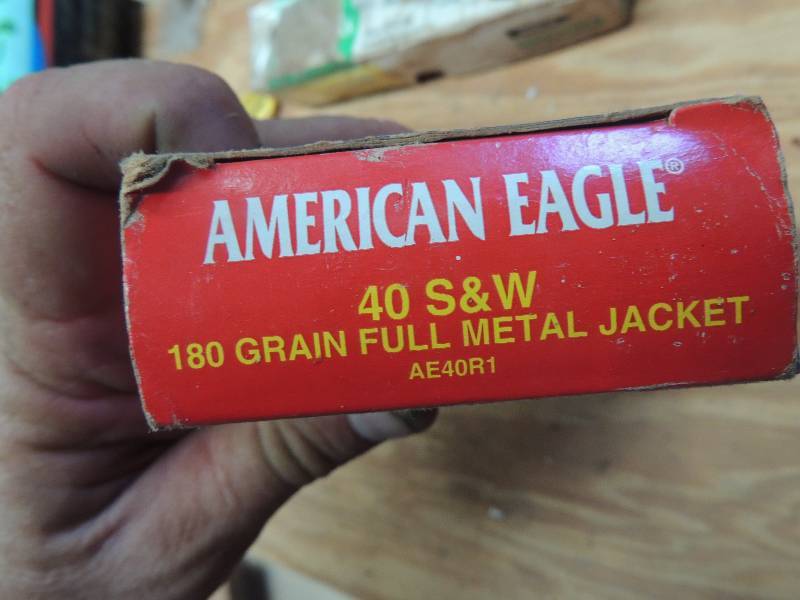 lot 1013 image: American eagle 37 count 180 FMJ 40 cal S&W