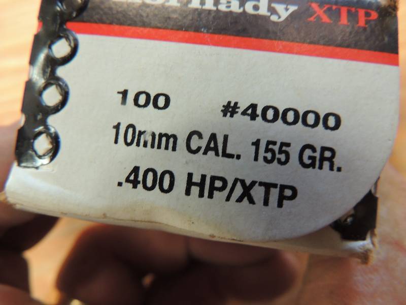 lot 1018 image: XTP 10 mm 155 gr. 400 Hp XTP...