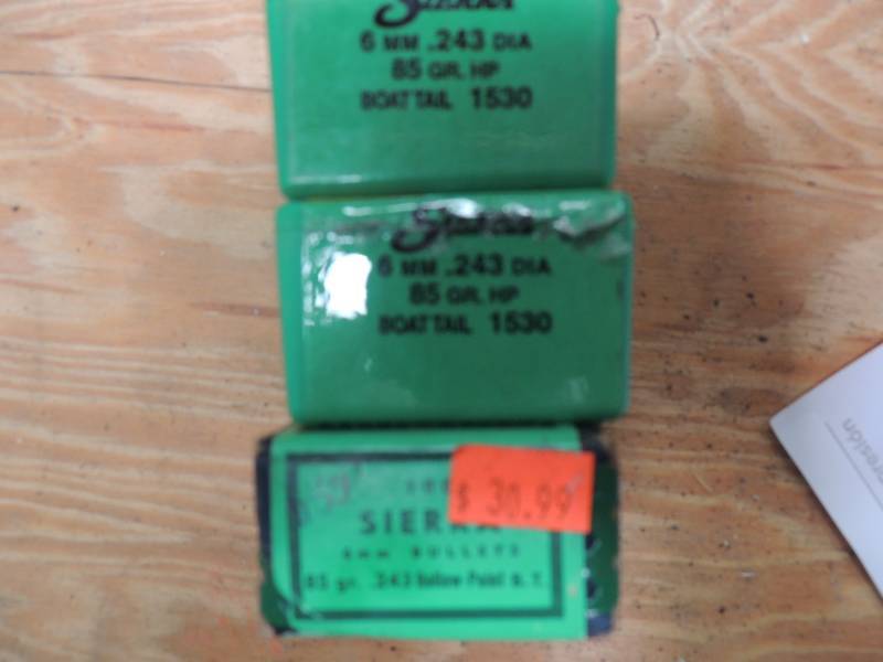 lot 1027 image: Sierra 6mm .243 , 85 g itp boat tai...