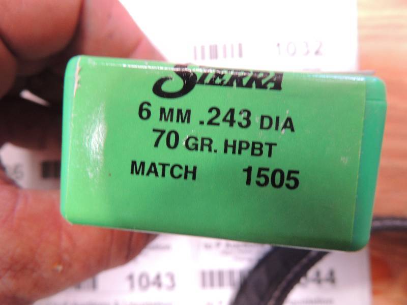 lot 1028 image: 6mm 70g ghp BT match 1505...