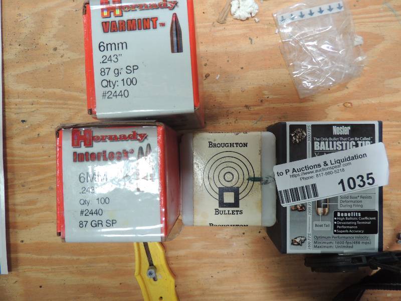 lot 1035 image: Nooler Ballistic 6mm 70g,  Brought ...