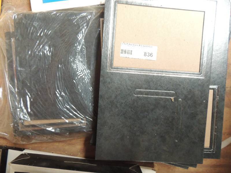 lot 836 image: Photo-mats x15 (5x7)...