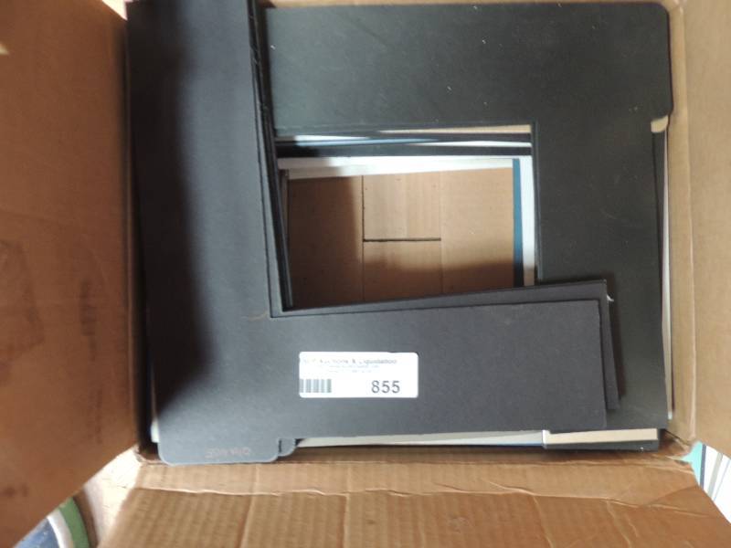 lot 855 image: Box lot of photo mats...
