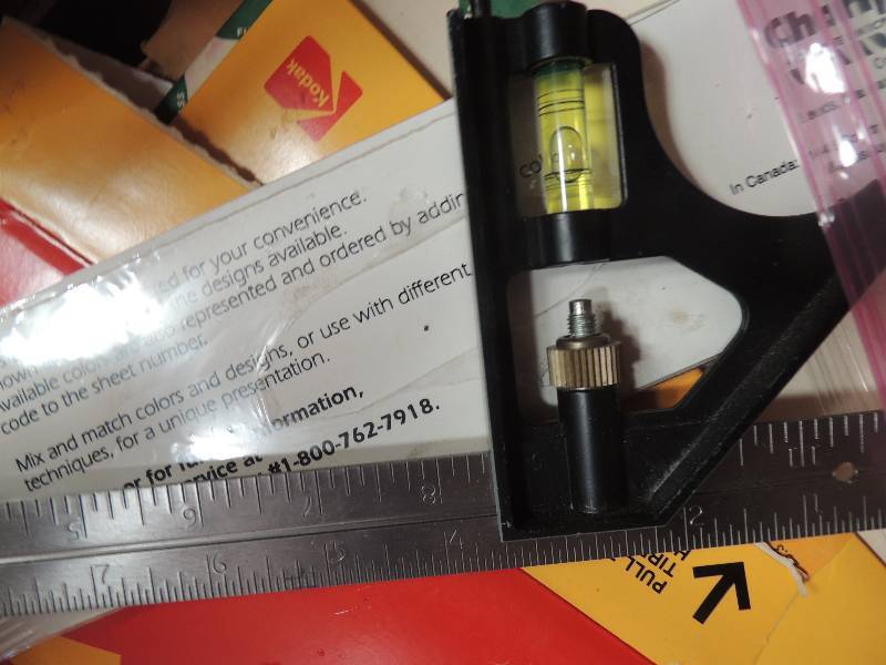 lot 857 image: Box of photo mat cutting accessorie...