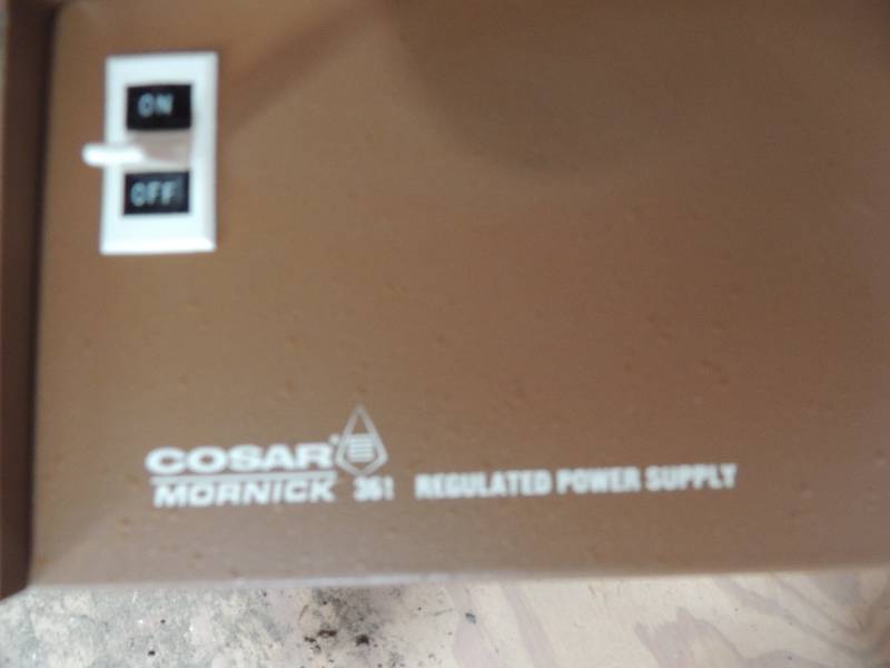 lot 850 image: Cosar regulator power supply...