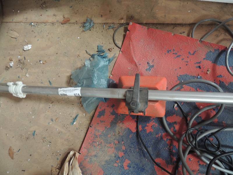 lot 874 image: weighted leg for tripod...