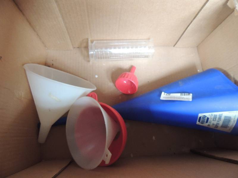 lot 871 image: Funnels...