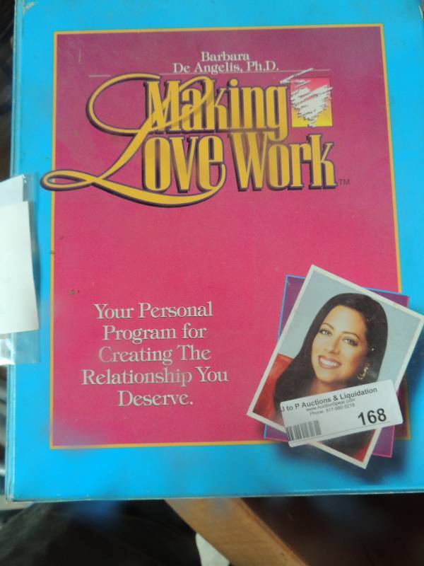 lot 168 image: Making Love work by Barbara DeAngel...