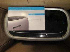 lot 115 image: Oreck air response air purifier NIB