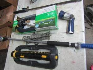 lot 175 image: Gardenyard lot includes- 2 sprinklers, 3 water head sprinklers sprayers