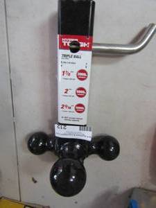 lot 212 image: Hyper tough triple ball tailgate hitch