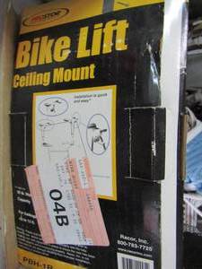 lot 214 image: NIB bike lift ceiling mount