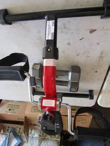 lot 226 image: Bike pedal exercise , 8lb hand weights qty 2