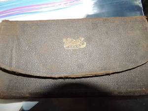 lot 378 image: 1879 Standard diary in leather bound