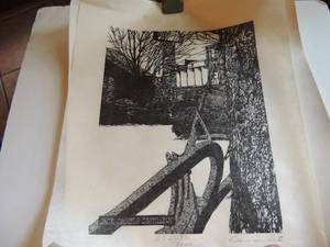 lot 399 image: Collectable Art- Jack Daniels Distillery by Dan Quest Signed and numbered 22603000