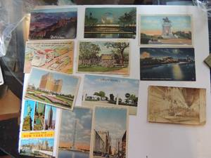 lot 415 image: Vintage post cards