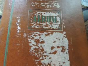 lot 437 image: VINTAGE SCRAPPHOTO BOOK W HIGH SCHOOL CHEER PHOTOS, VINTAGE PHOTOS, POSTCARDS